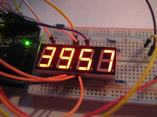 4 Digit 7 Segment Display Arduino Pinout Guide